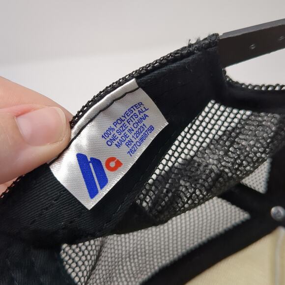 NRS Dope Lines NFC IX Snapback Trucker Hat Black One Size Adjustable YoungAn - Picture 9 of 9